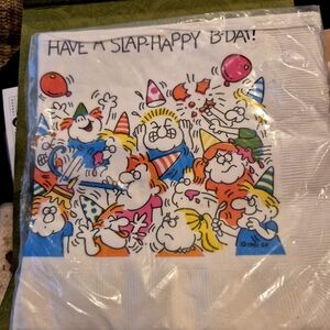 29 Vintage Slap-Happy Birthday Party Paper  Napkins